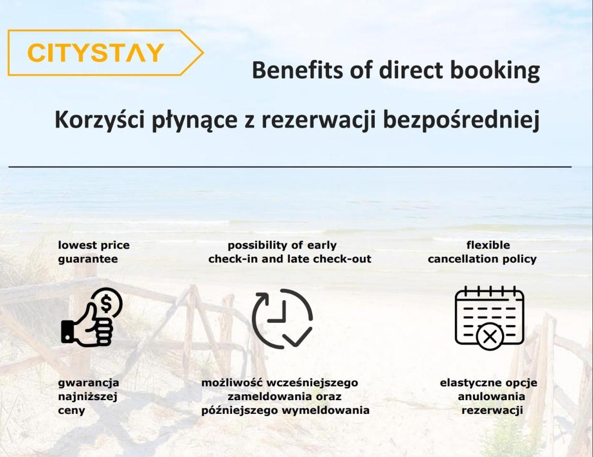 Citystay Grunwaldzka Studio Gdansk Apartment Eksteriør billede